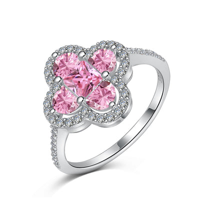 [AuraEcho]Luxurious Eternity Flower Shape Banquet Ring