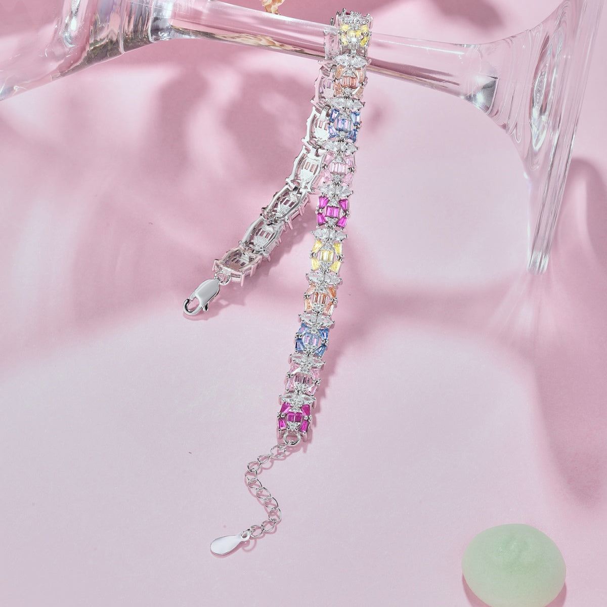 [AuraEcho]Delicate Colorful Multi Cut Party Bracelet