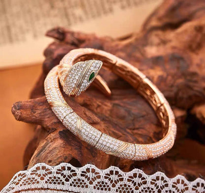 [AuraEcho]HAUTE COUTURE GOLD SERPENTI BRACELET